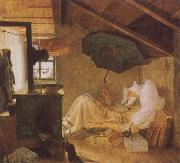 Carl Spitzweg The Poor Poet china oil painting reproduction